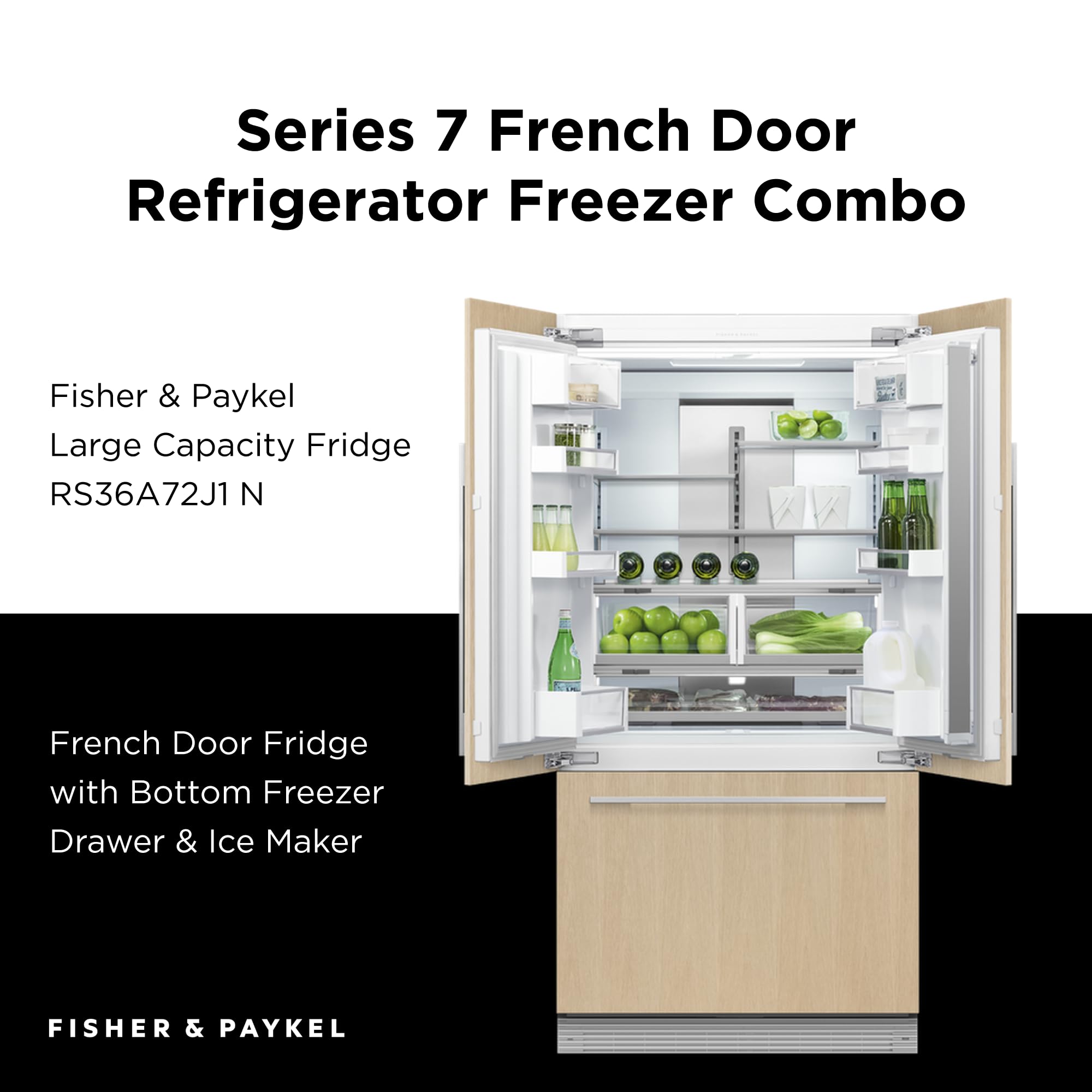 Amazon.com: Fisher & Paykel Series 7 Integrated French Door